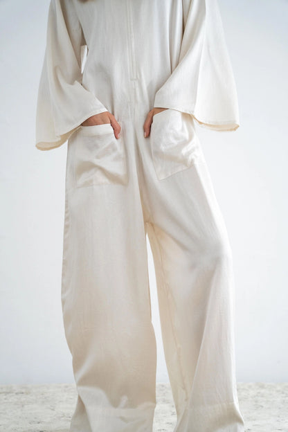 Silk Jumpsuit (Copy) BLACK