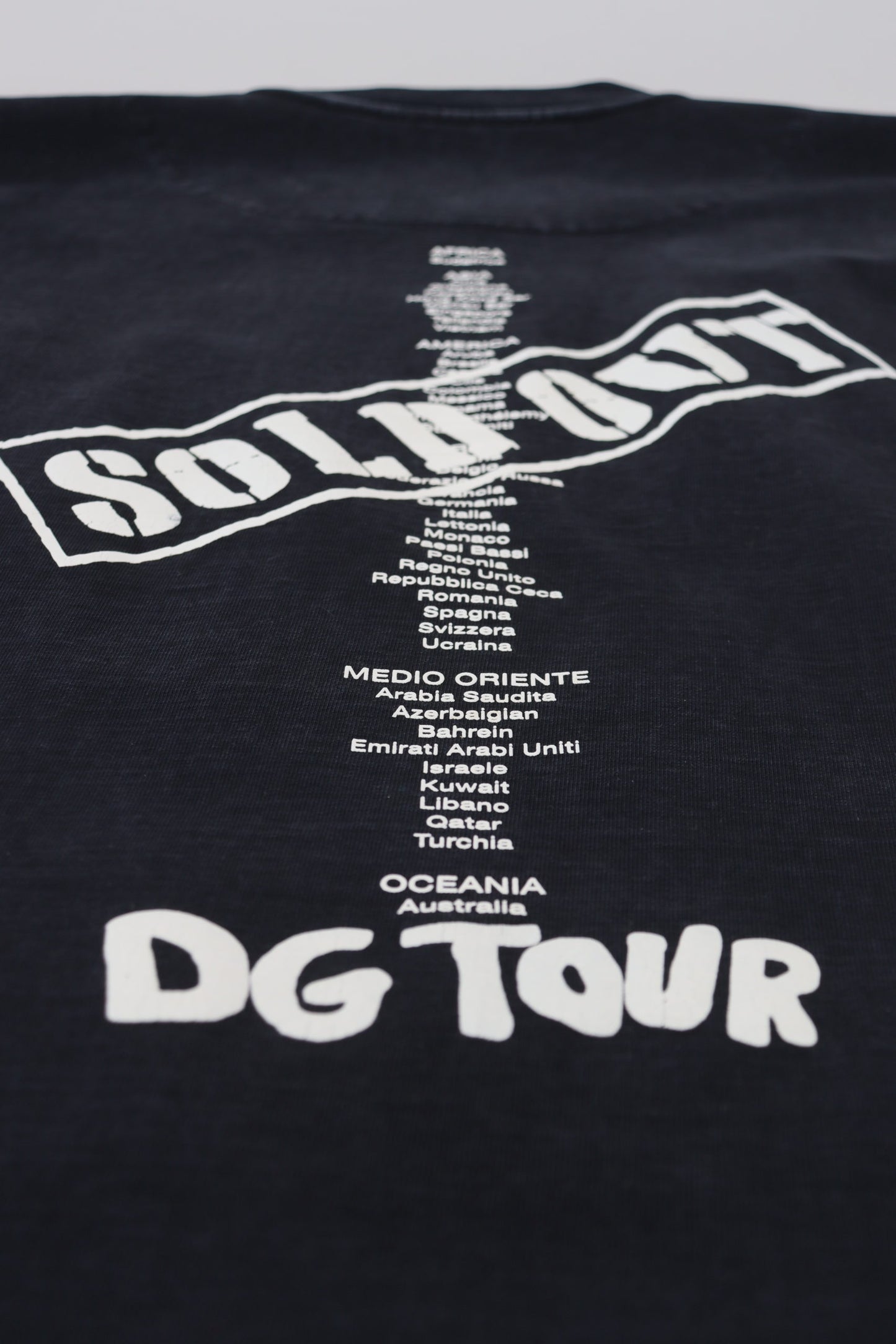 Dolce & Gabbana Black D&G Fashion Round Neck Cotton T-shirt