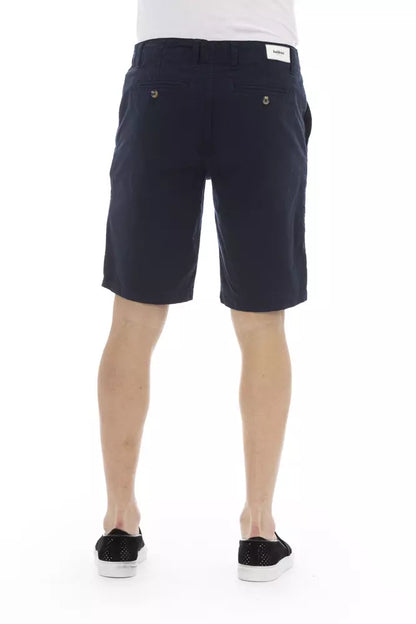 Baldinini Trend Blue Cotton Men's Bermuda Short