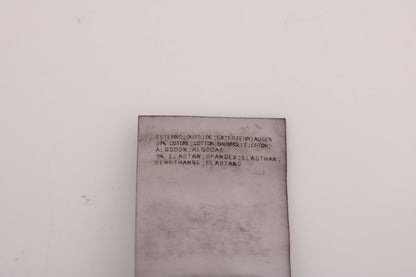 Costume National Black Slim Fit Cotton Stretch Pants