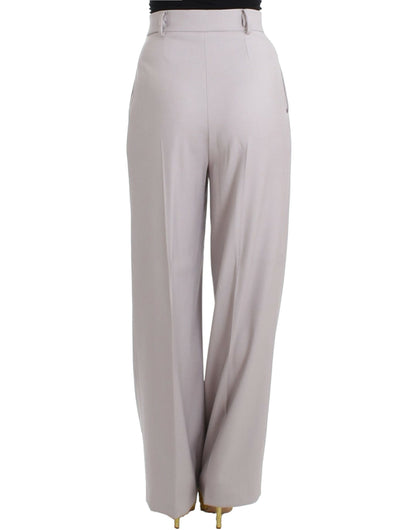 Cavalli Gray high waist pants