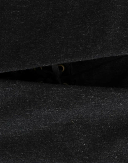 Gray strapless dress