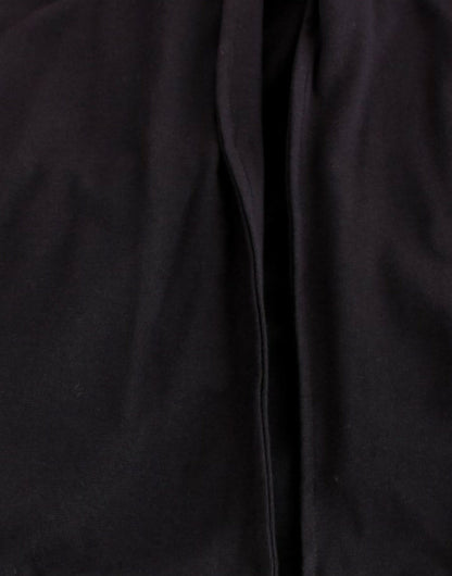 Costume National Blue hooded cotton sweater