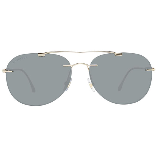 Longines Gold Metal Sunglasses