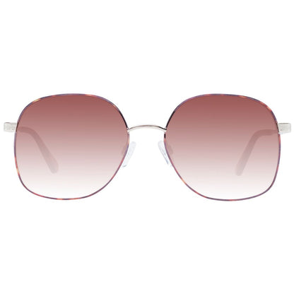 Ted Baker Brown Metal Sunglasses