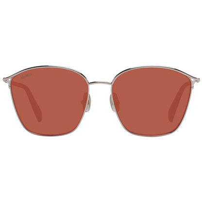 Max Mara Rose Gold Metal Sunglasses