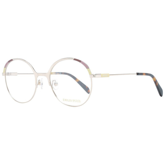 Emilio Pucci Gold Metal Glasses (Frames)