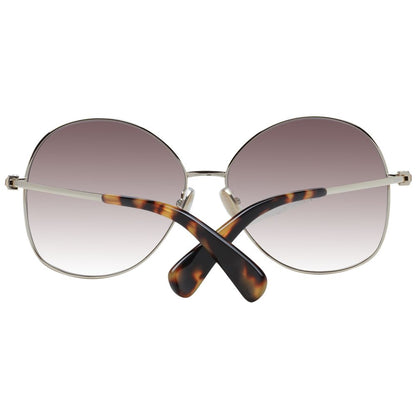 Max Mara Gold Metal Sunglasses