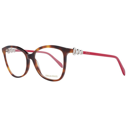 Emilio Pucci Brown Plastic Glasses (Frames)