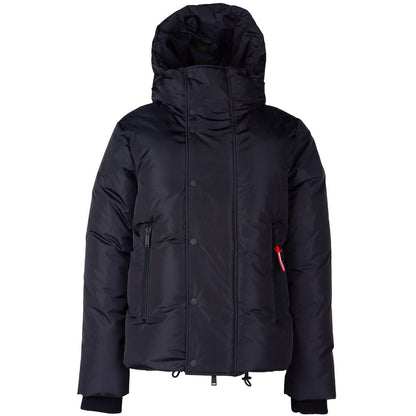 Dsquared² Black Nylon Men Down Jacket