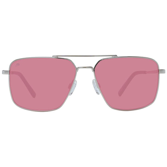 Serengeti Silver Metal Sunglasses