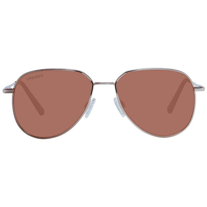 Serengeti Rose Gold Metal Sunglasses