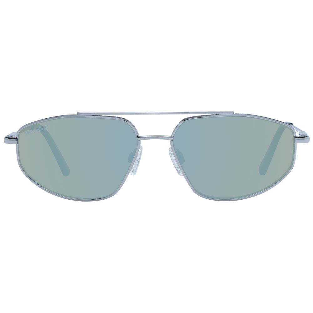Serengeti Silver Metal Sunglasses