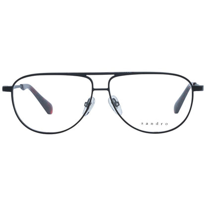 Sandro Black Stainless Steel Glasses (Frames)