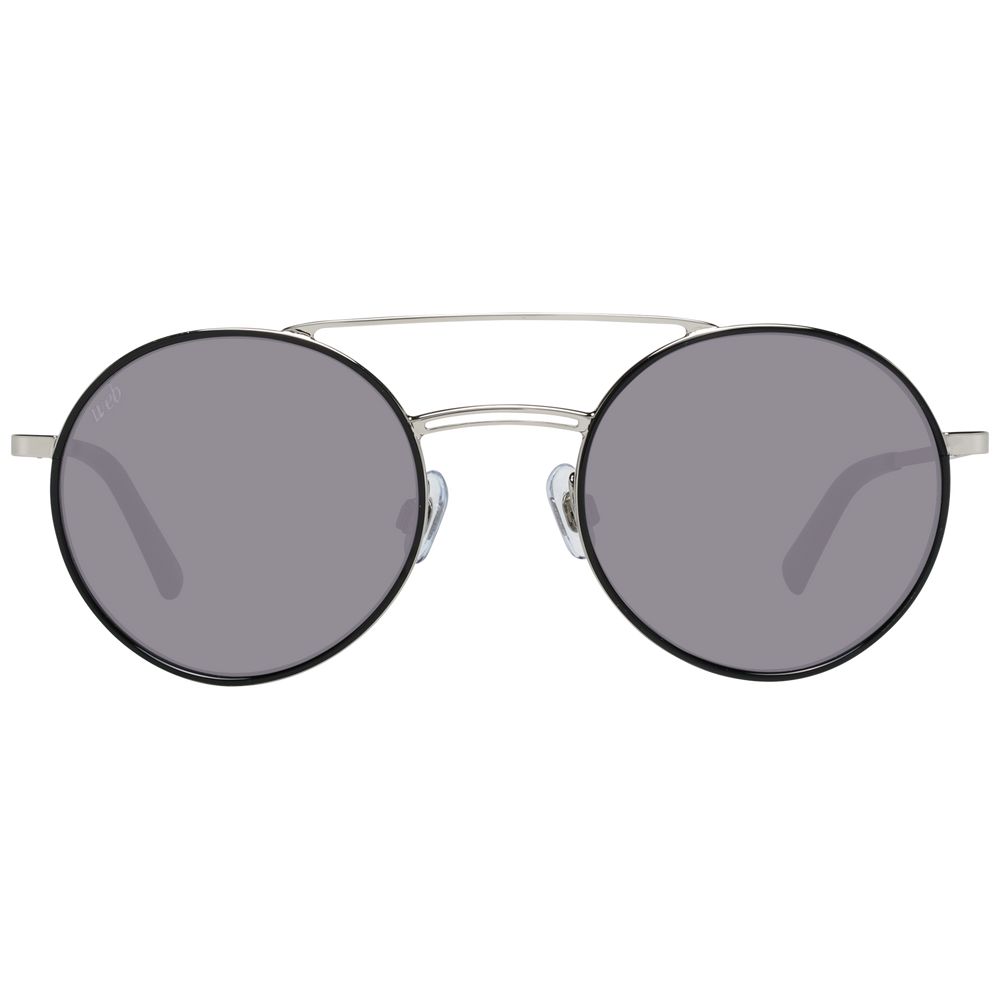 Web Silver Metal Sunglasses