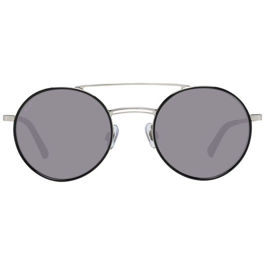 Web Silver Metal Sunglasses