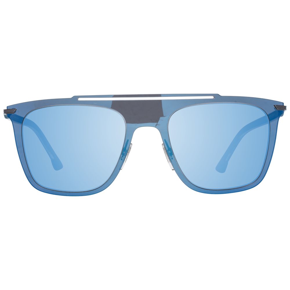 Police Blue Metal & Plastic Sunglasses