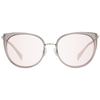 Karen Millen Pink Metal & Plastic Sunglasses