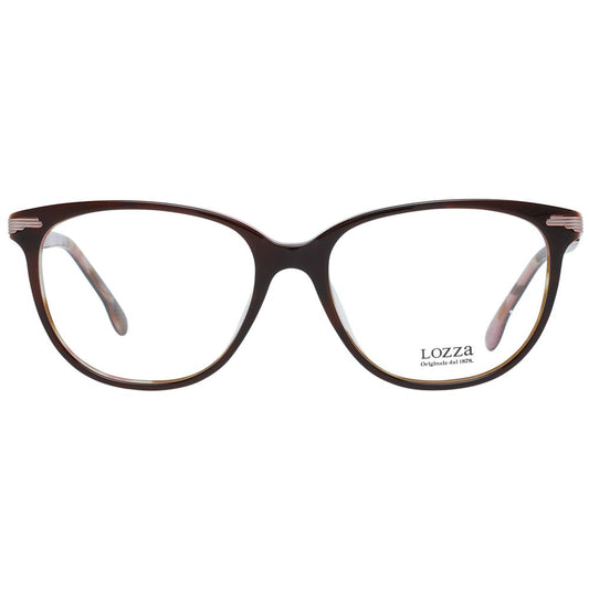 Lozza Brown Plastic Glasses (Frames)