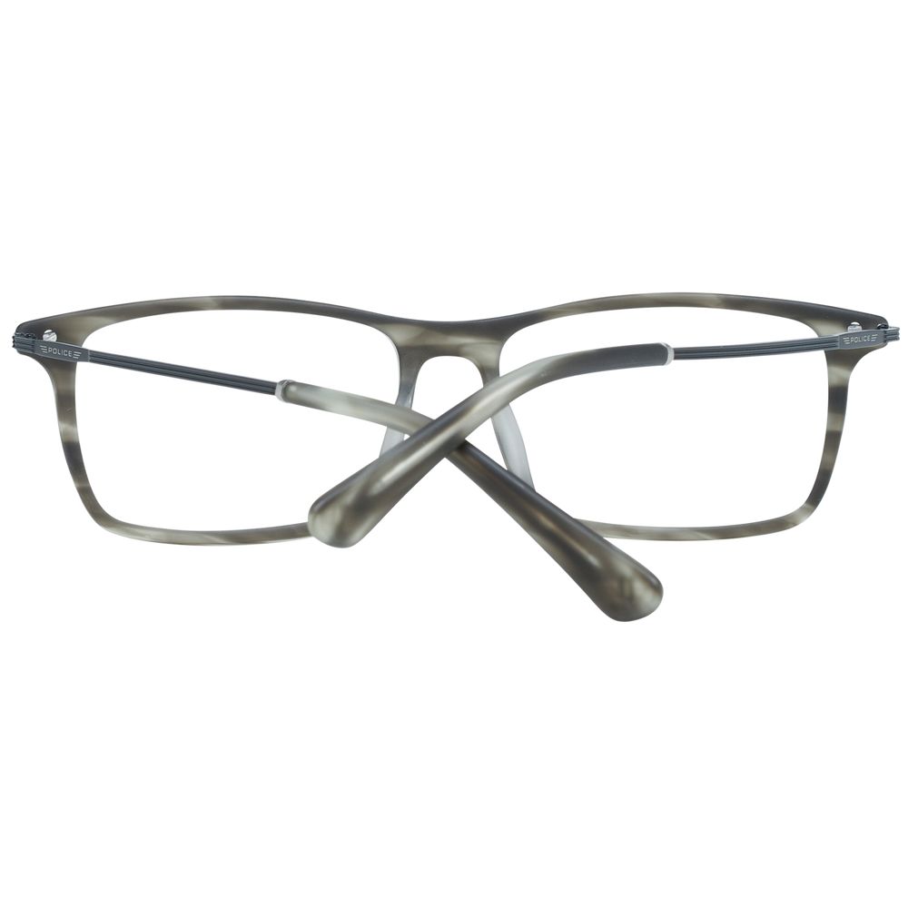 Police Gray Metal & Plastic Glasses (Frames)