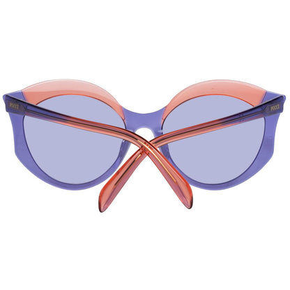 Emilio Pucci Purple Plastic Sunglasses