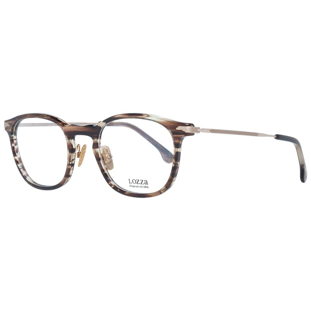 Lozza Brown Plastic Glasses (Frames)