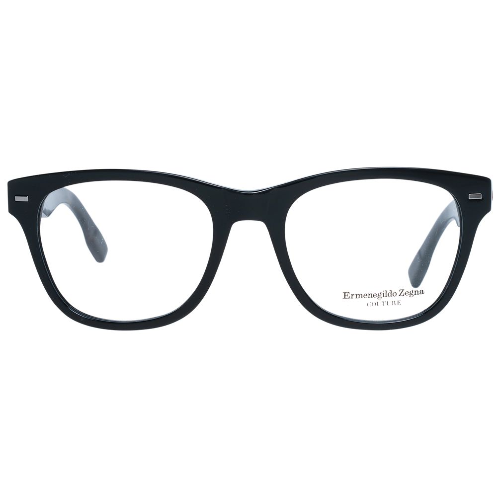 Ermenegildo Zegna Black Plastic Glasses (Frames)