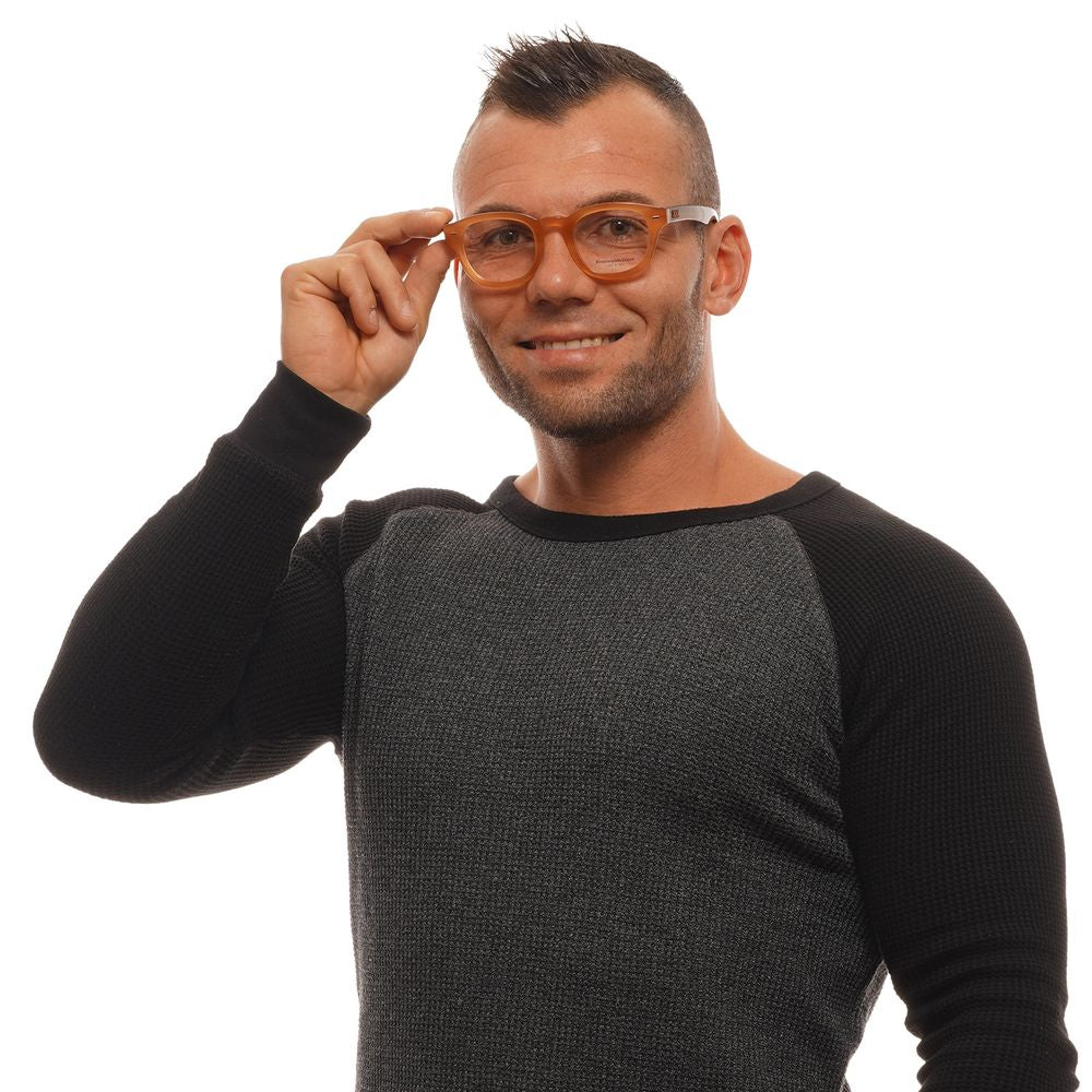 Ermenegildo Zegna Brown Plastic Glasses (Frames)