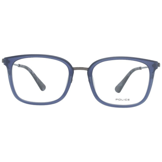 Police Blue Metal & Plastic Glasses (Frames)