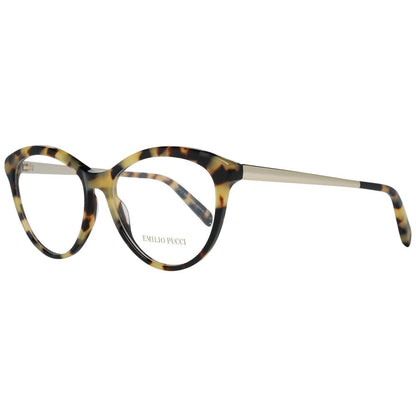 Emilio Pucci Brown Metal & Plastic Glasses (Frames)