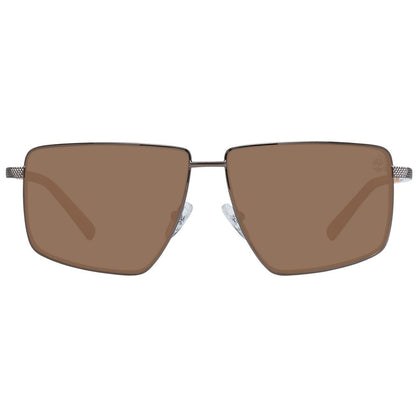 Timberland Brown Metal Sunglasses