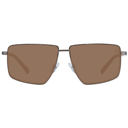 Timberland Brown Metal Sunglasses