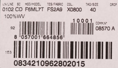 Dolce & Gabbana Gray Polka Dotted Sheath Wool Dress