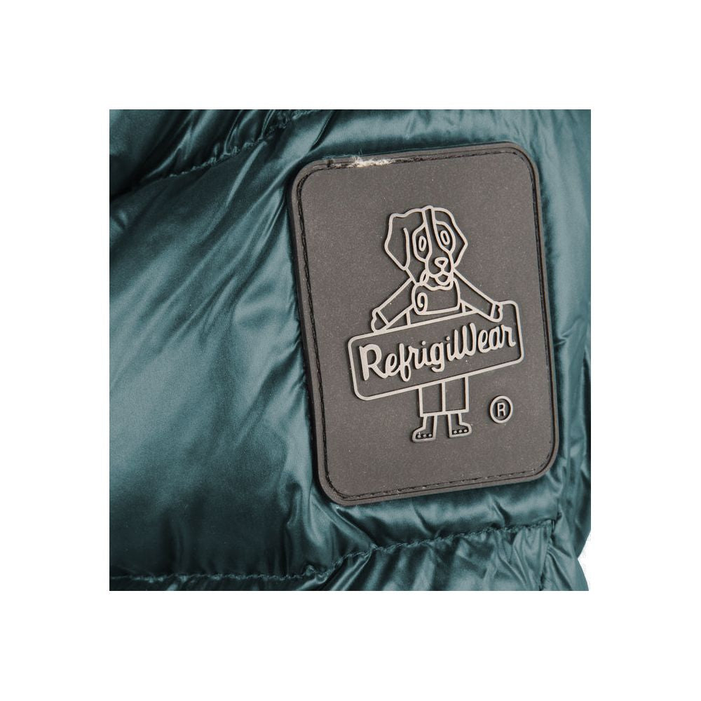 Refrigiwear Green Nylon Men Jacket