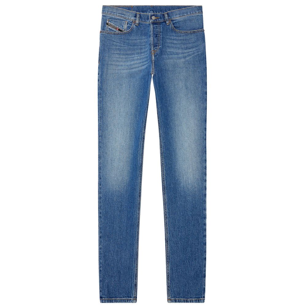 Diesel Blue Cotton Men Jeans