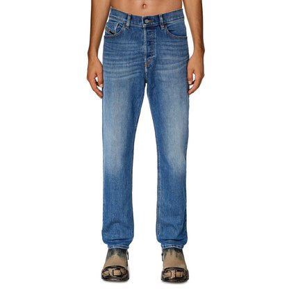 Diesel Blue Cotton Men Jeans