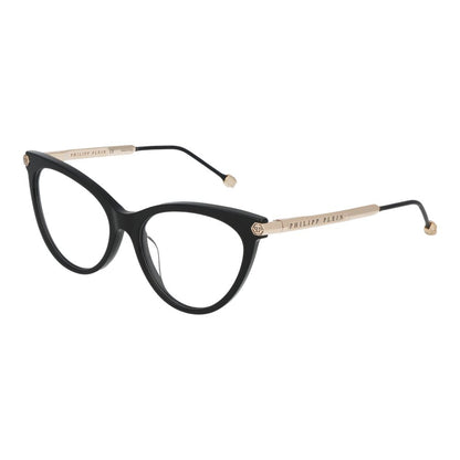 Philipp Plein Black Cellulose Acetate Glasses (Frames)