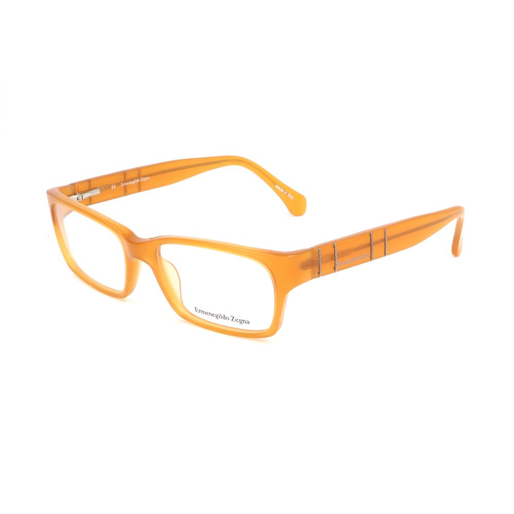 Ermenegildo Zegna Yellow Plastic Glasses (Frames)
