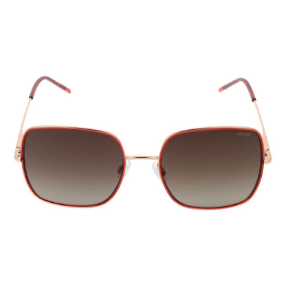 Hugo Boss Red Metal Sunglasses