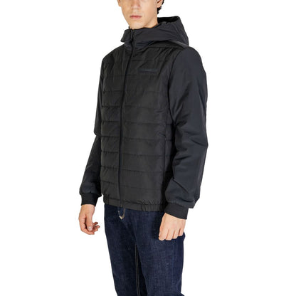 Calvin Klein Black Recycled Polyester Jackets & Coat