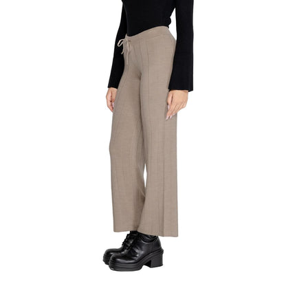 Only Beige Marabou Pant