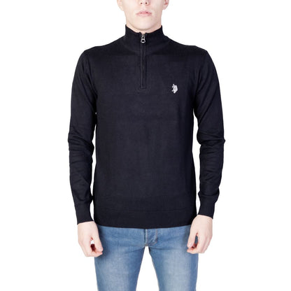 U.S. POLO ASSN. Black Cotton Sweatshirt