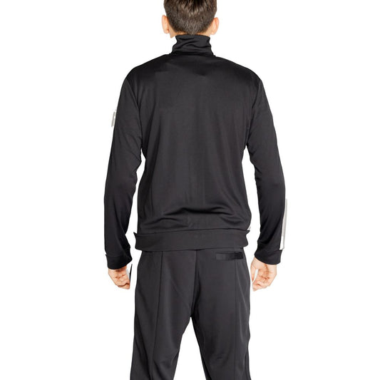 Calvin Klein Sport Black Recycled Polyester Sweatshirt