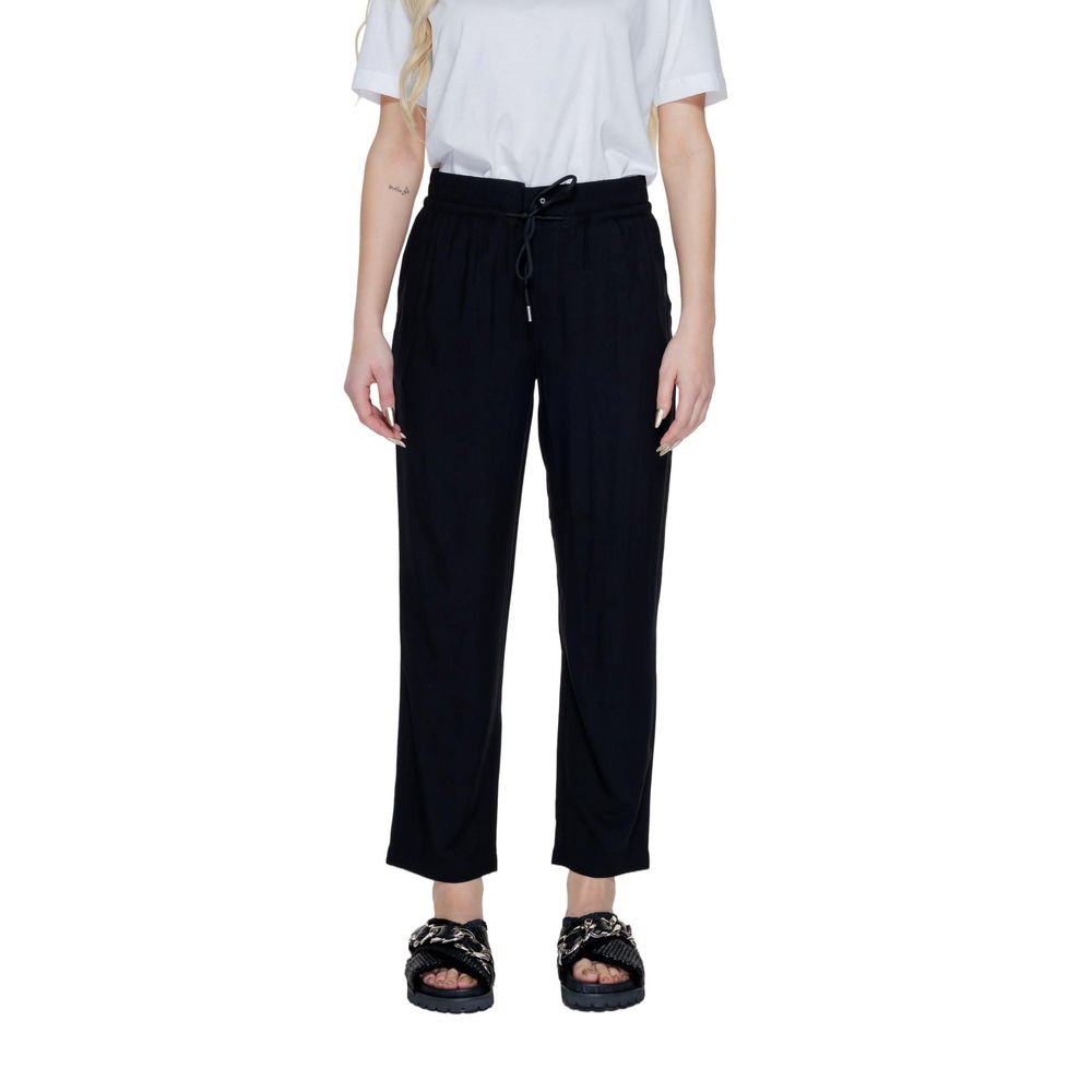 Street One Black Viscose Pant