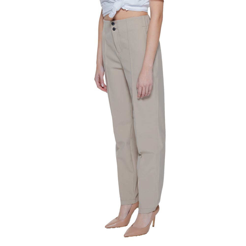Street One Beige Polyamide Pant