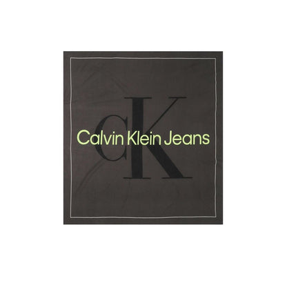 Calvin Klein Jeans Black Organic Cotton Scarf