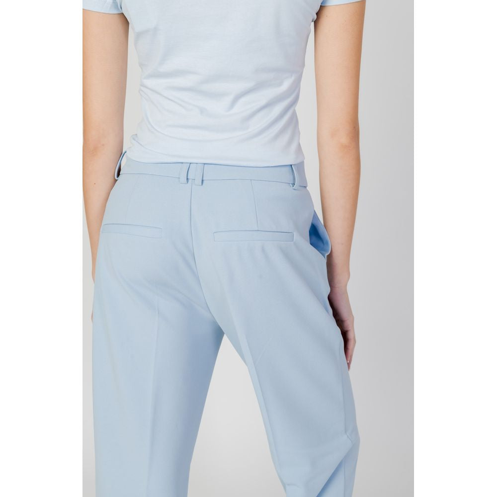Only Blue Polyester Pant