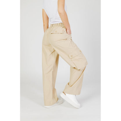 Only Beige Cotton Pant