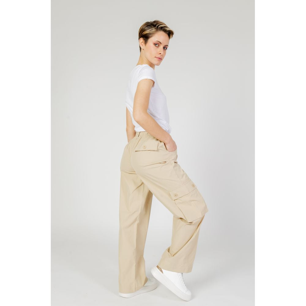 Only Beige Cotton Pant