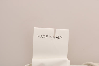 Ermanno Scervino Beige Slim Jeans Corduroy Skinny Pants